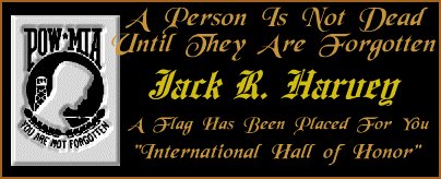 In memory of Jack R. Harvey