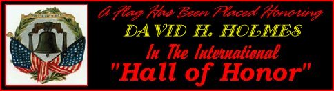 In memory of David H. Holmes